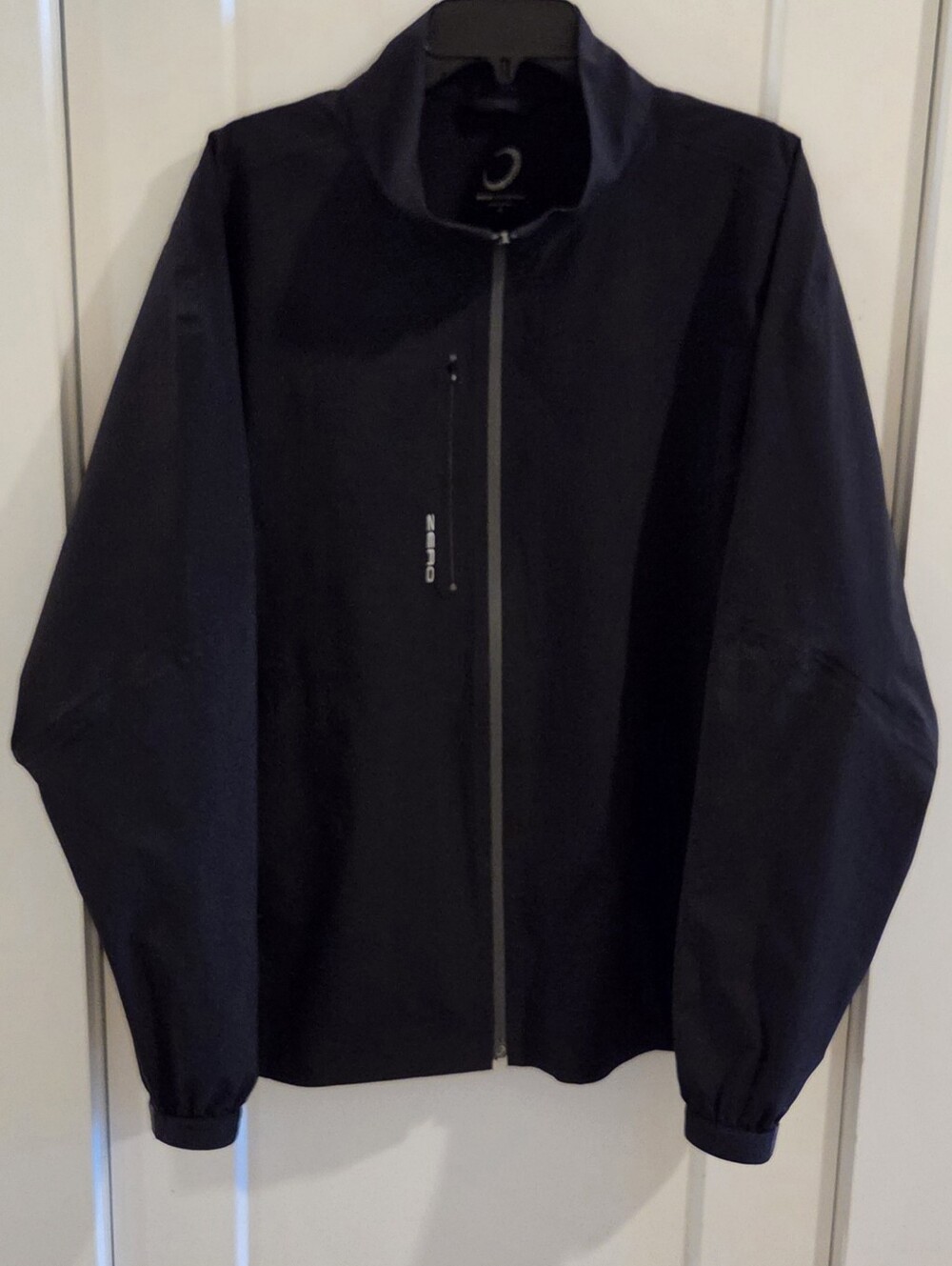 NWOT Zero Restriction Full-Zip Bond Rain/Wind Golf Jacket - Size XL - Black